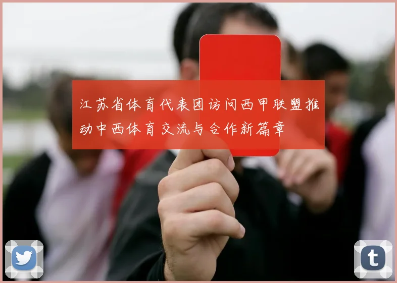 江苏省体育代表团访问西甲联盟推动中西体育交流与合作新篇章